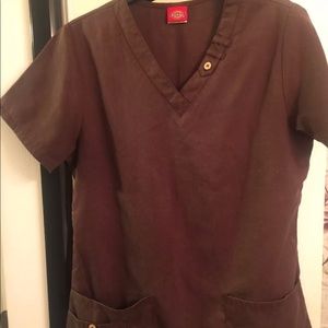 Dickies brand scrub top